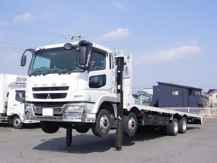 三菱 スーパーグレート 大型 車両重機運搬 ウインチ エアサス の中古トラック【車両No.143439】