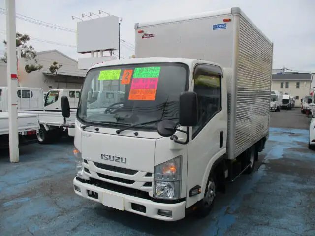 いすゞ エルフ 小型 アルミバン パワーゲート 2RG-NLR88ANの中古トラック画像1