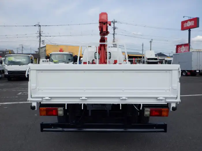 日野 デュトロ 小型 クレーン付 床鉄板 3段の中古トラック画像2