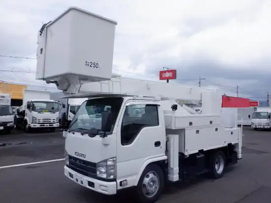 いすゞ エルフ 小型 高所・建柱車 高所作業車 PDG-NKR85YN の中古トラック【車両No.143630】