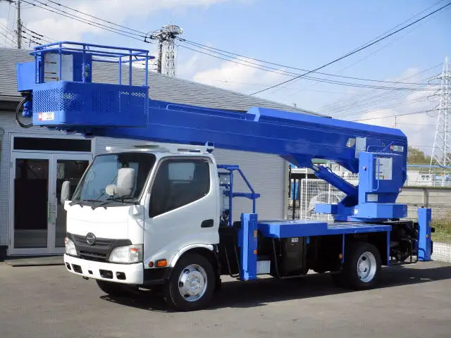 日野 デュトロ 小型 高所・建柱車 高所作業車 SKG-XZU650F の中古トラック【車両No.143531】