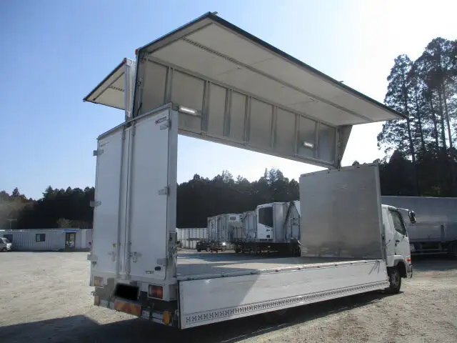 三菱 ファイター 中型/増トン ウイング パワーゲート ベッドの中古トラック画像6