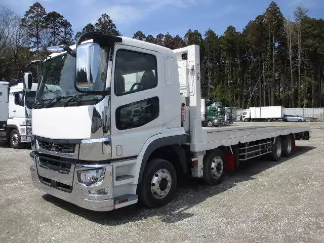 三菱 スーパーグレート 大型 車両重機運搬 ウインチ ベッド の中古トラック【車両No.143948】
