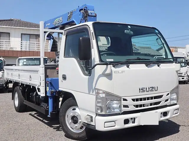 いすゞ エルフ 小型 クレーン付 3段 ラジコンの中古トラック画像2