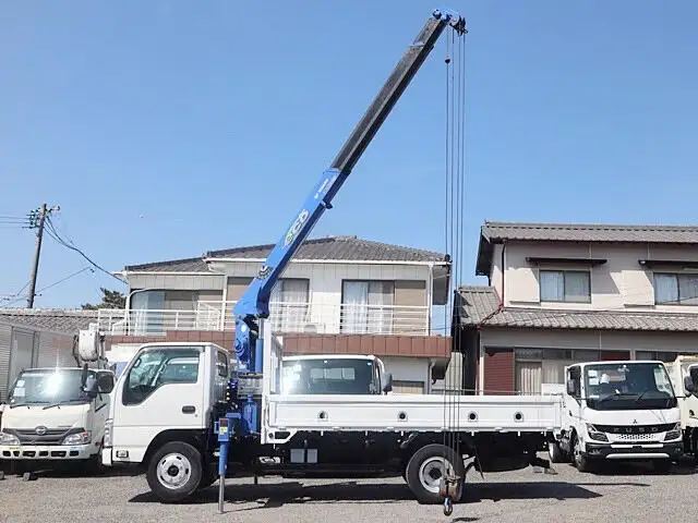 いすゞ エルフ 小型 クレーン付 3段 ラジコンの中古トラック画像9