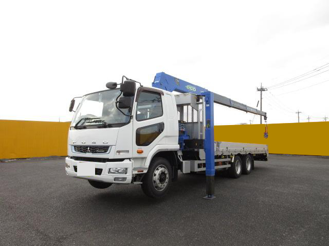 三菱 ファイター 中型/増トン 車両重機運搬 セルフローダー 2DG-FQ62F