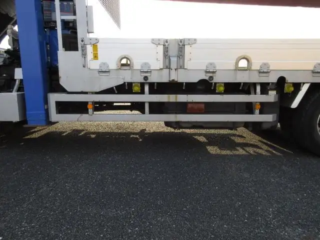 三菱 ファイター 中型/増トン 車両重機運搬 5段クレーン フックインの中古トラック画像8