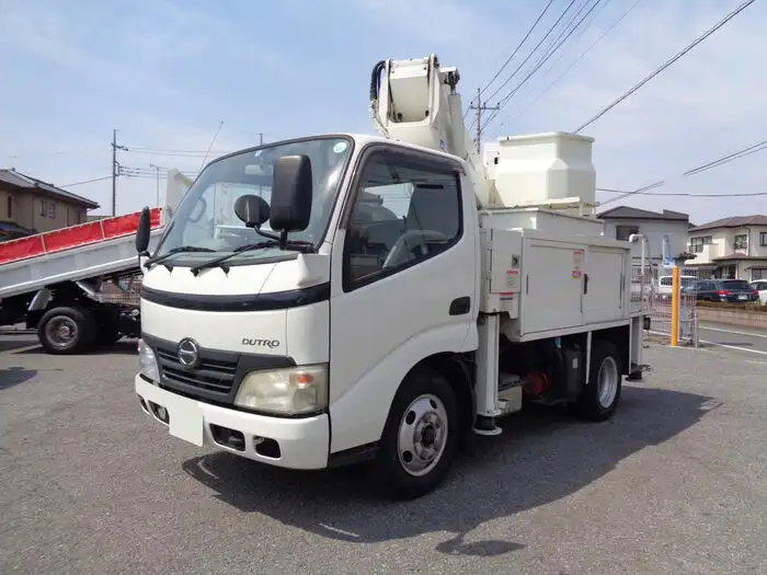 日野 デュトロ 小型 高所・建柱車 高所作業車 電工仕様 の中古トラック【車両No.143916】