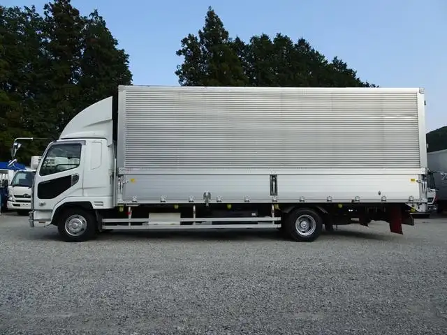 三菱 ファイター 中型/増トン ウイング ベッド PDG-FK61Rの中古トラック画像3