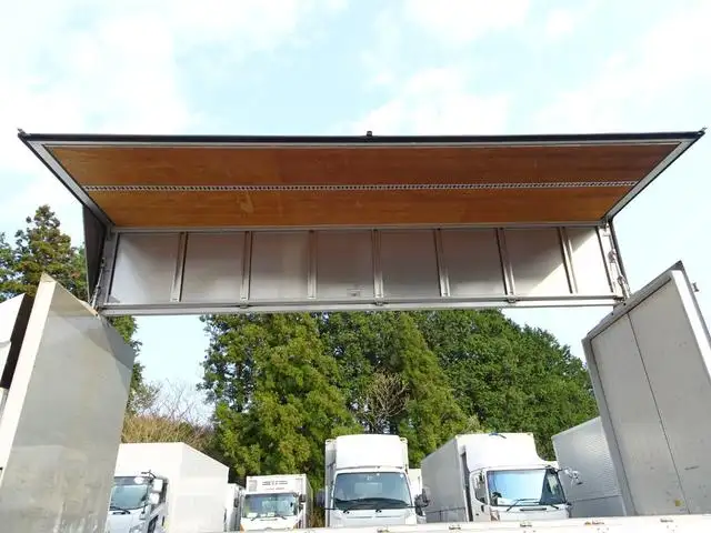 三菱 ファイター 中型/増トン ウイング ベッド PDG-FK61Rの中古トラック画像7