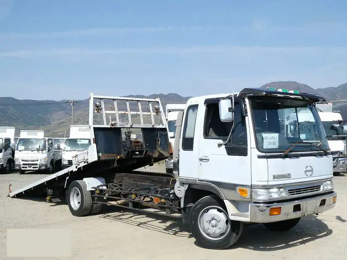 日野 レンジャー 中型/増トン 車両重機運搬 ウインチ ベッドの中古トラック画像2