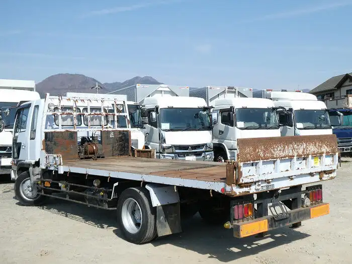 日野 レンジャー 中型/増トン 車両重機運搬 ウインチ ベッドの中古トラック画像3