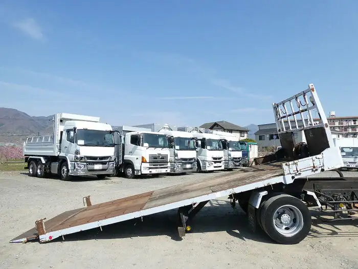 日野 レンジャー 中型/増トン 車両重機運搬 ウインチ ベッドの中古トラック画像6