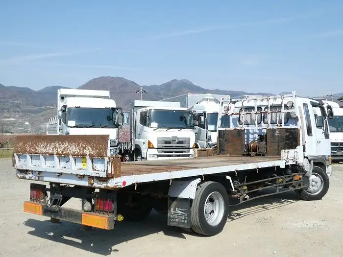 日野 レンジャー 中型/増トン 車両重機運搬 ウインチ ベッドの中古トラック画像4