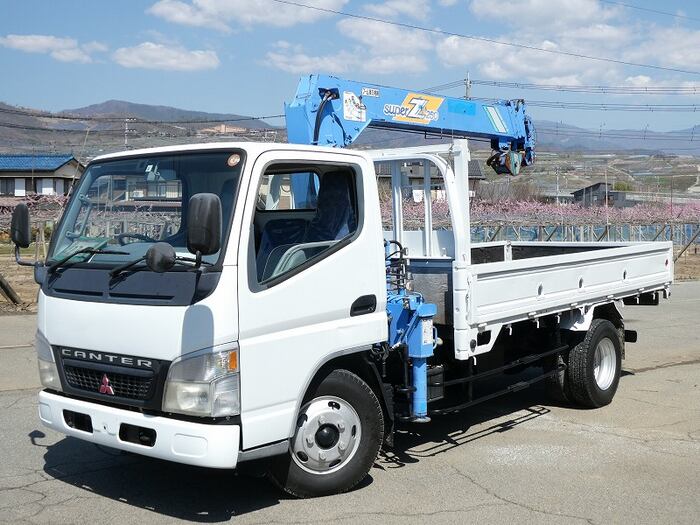 三菱 キャンター 小型 クレーン付 標準ロング PA-FE73DEN