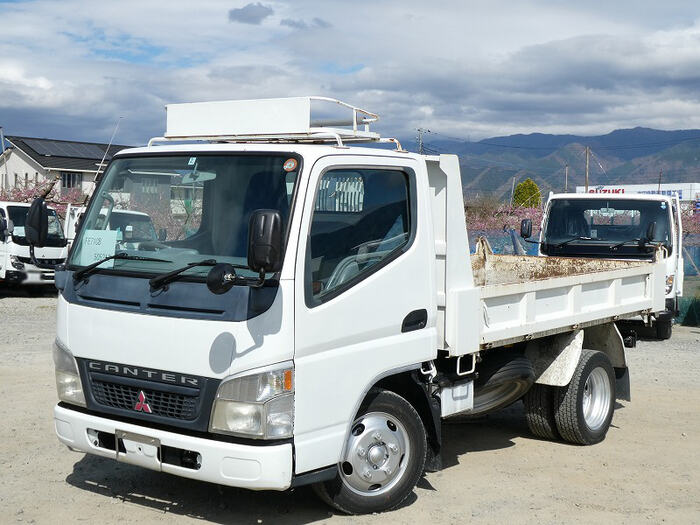三菱 キャンター 小型 ダンプ 10尺 KK-FE71CBD