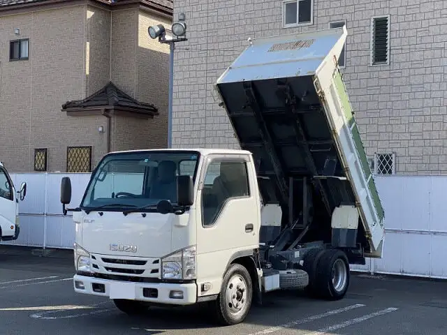 いすゞ エルフ 小型 ダンプ 強化 コボレーンの中古トラック画像1