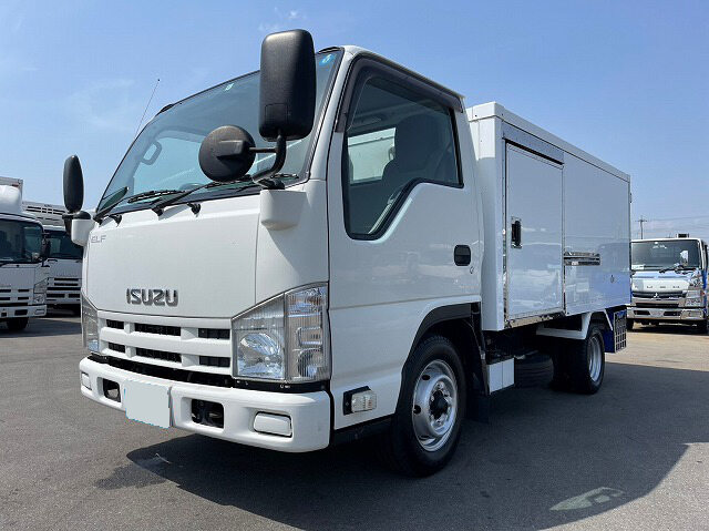 いすゞ エルフ 小型 冷凍冷蔵 10尺 TKG-NHR85AN