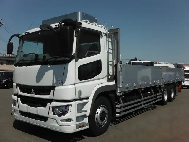 三菱 スーパーグレート 大型 平ボディ アルミブロック エアサス の中古トラック【車両No.143791】