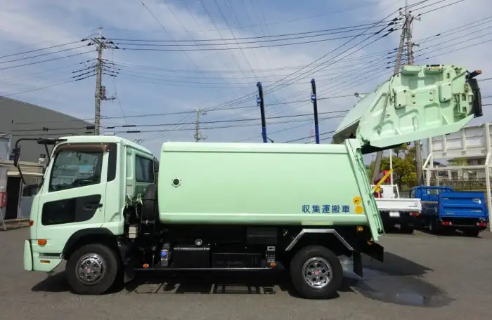日産UD コンドル 中型/増トン パッカー車 回転ダンプ式 SKG-MK38Lの中古トラック画像8