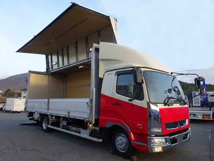 三菱 ファイター 中型/増トン ウイング パワーゲート エアサスの中古トラック画像3
