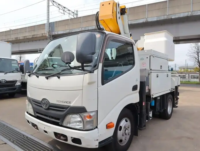トヨタ トヨエース 小型 高所・建柱車 高所作業車 電工仕様の中古トラック画像1