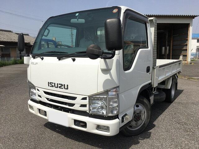 いすゞ エルフ 小型 ダンプ 10尺 TKG-NKS85AD