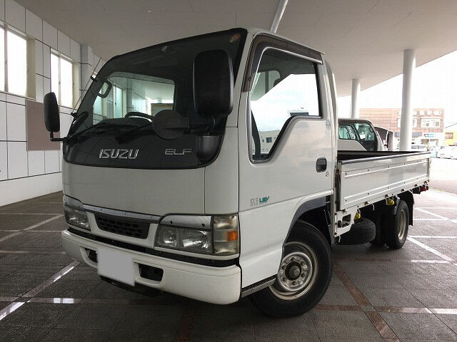 いすゞ エルフ 小型 平ボディ 10尺 KK-NKR69EA