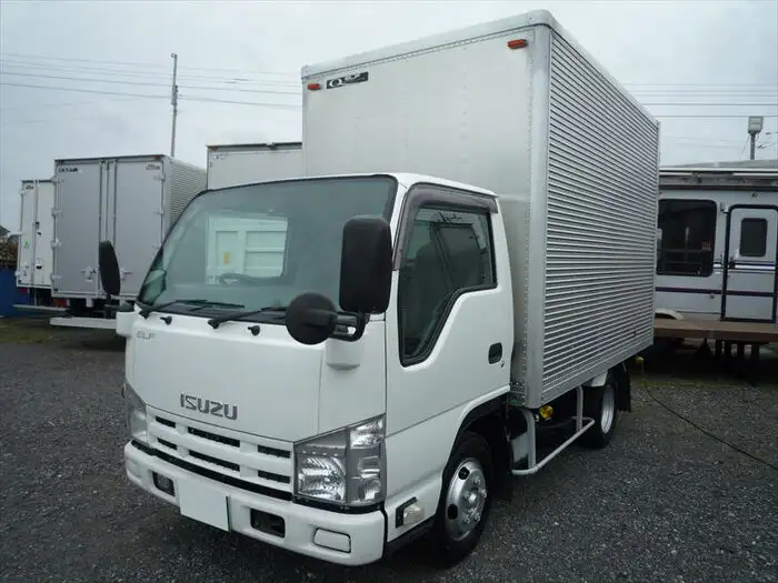 いすゞ エルフ 小型 アルミバン TPG-NJR85AN H29の中古トラック画像1