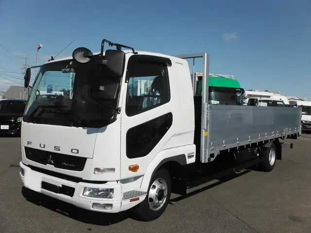 三菱 ファイター 中型/増トン 平ボディ アルミブロック ベッド の中古トラック【車両No.144200】