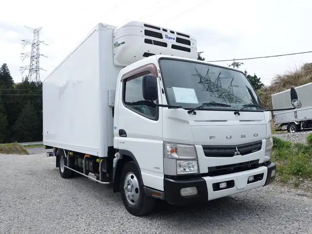 三菱 キャンター 小型 冷凍冷蔵 低温 パワーゲートの中古トラック画像1