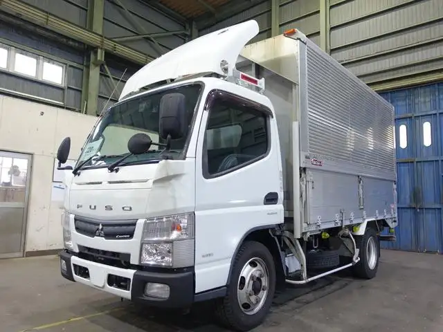三菱 キャンター 小型 ウイング 床鉄板 SKG-FEA50の中古トラック画像1