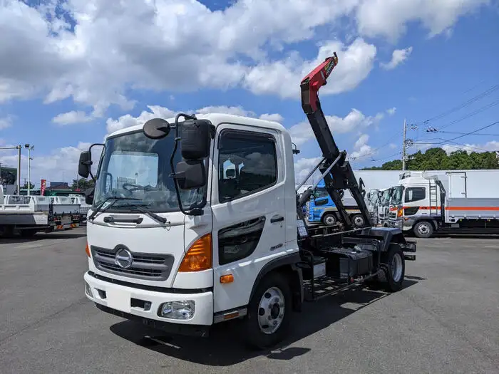 日野 レンジャー 中型/増トン アームロール コンテナ付き ツインホイストの中古トラック画像2