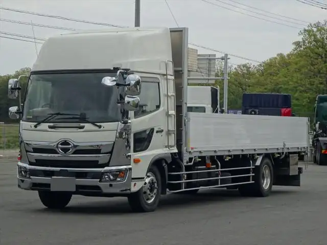 日野 レンジャー 中型/増トン 平ボディ アルミブロック エアサスの中古トラック画像1