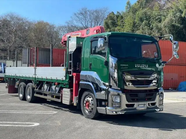 いすゞ ギガ 大型 クレーン付 QKG-CYZ77B の中古トラック【車両 いすゞ ギガ 大型 クレーン付 QKG-CYZ77B の中古トラック【車両
