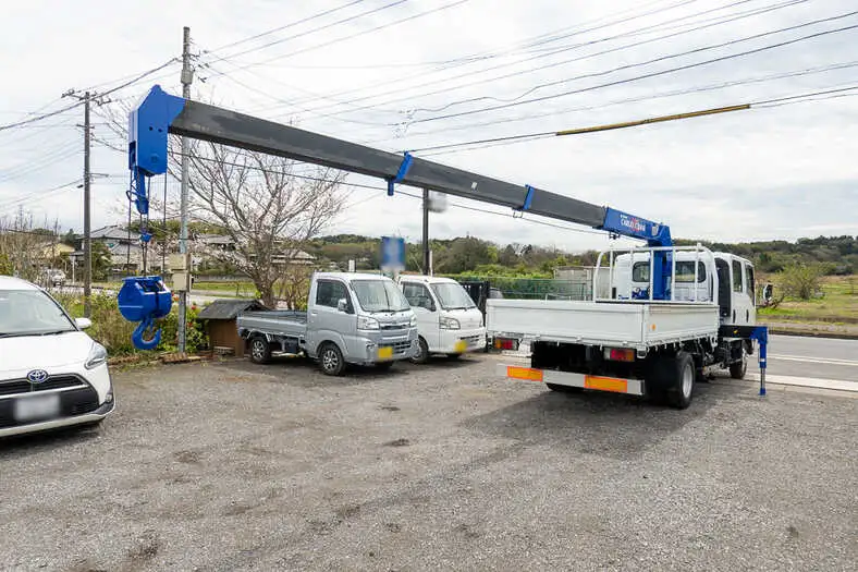 日産 アトラス 小型 クレーン付 Wキャブ 4段の中古トラック画像8