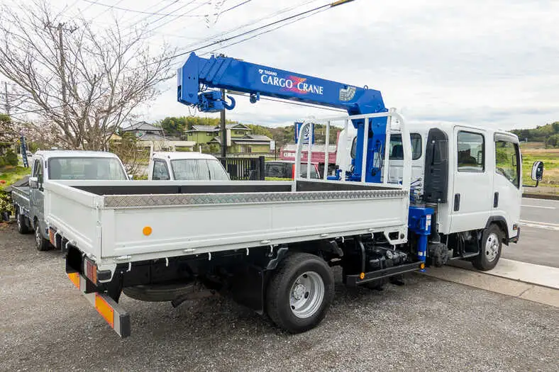日産 アトラス 小型 クレーン付 Wキャブ 4段の中古トラック画像3