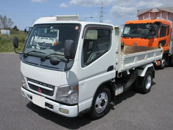 三菱 キャンター 小型 ダンプ 三転 PA-FE71DBD の中古トラック【車両No.144406】