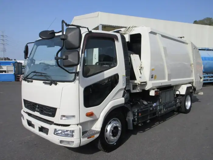 三菱 ファイター 中型/増トン パッカー車 プレス式 TKG-FK72FYの中古トラック画像1