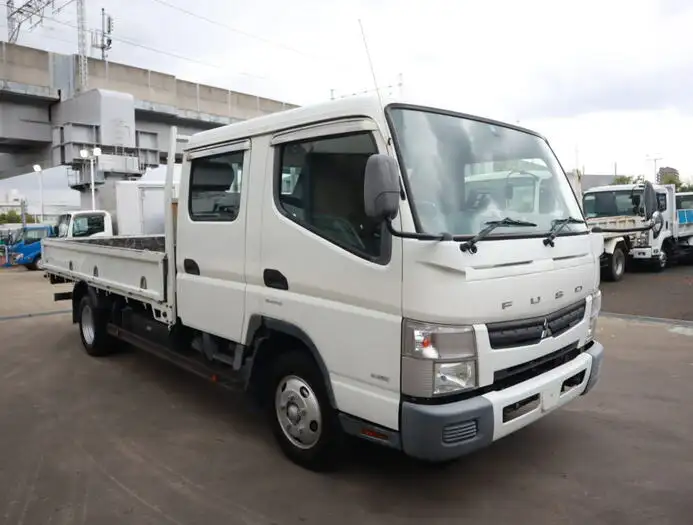 三菱 キャンター 小型 平ボディ Wキャブ SKG-FEB50の中古トラック画像2