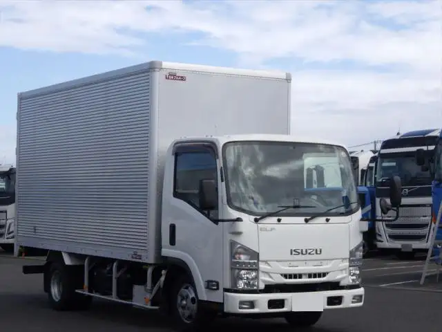 いすゞ エルフ 小型 アルミバン サイドドア TRG-NLR85ANの中古トラック画像2