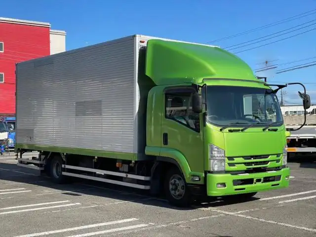 いすゞ フォワード 中型/増トン アルミバン パワーゲート ベッドの中古トラック画像2
