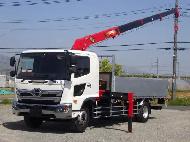 日野 レンジャー 中型/増トン クレーン付 4段 ラジコンの中古トラック画像1