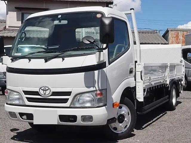 トヨタ トヨエース 小型 平ボディ パワーゲート 床鉄板 の中古トラック【車両No.144524】