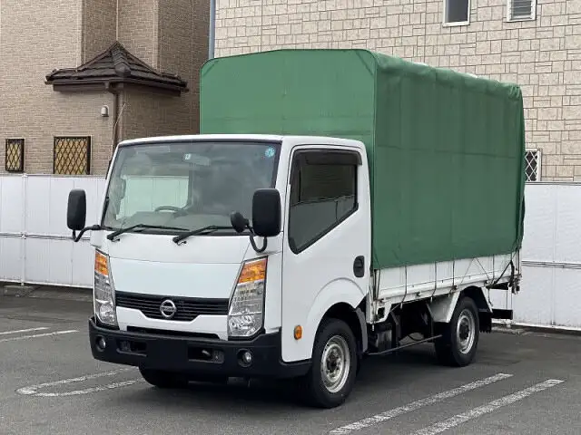 日産 アトラス 小型 平ボディ 幌 TKG-SZ5F24の中古トラック画像1