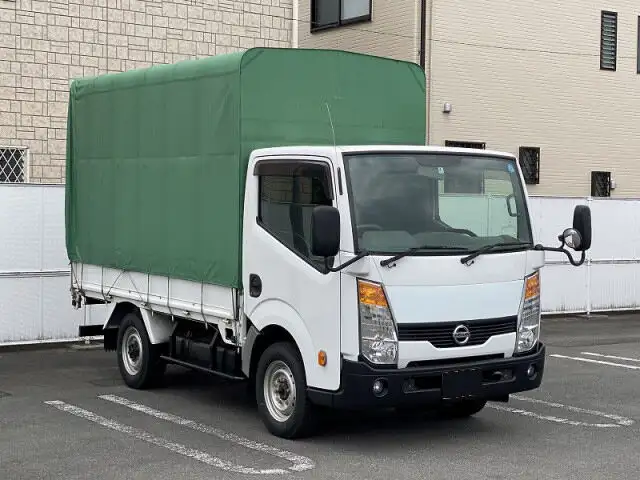 日産 アトラス 小型 平ボディ 幌 TKG-SZ5F24の中古トラック画像2
