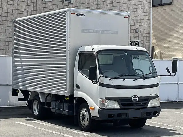 日野 デュトロ 小型 アルミバン パワーゲート BKG-XZU338Mの中古トラック画像2