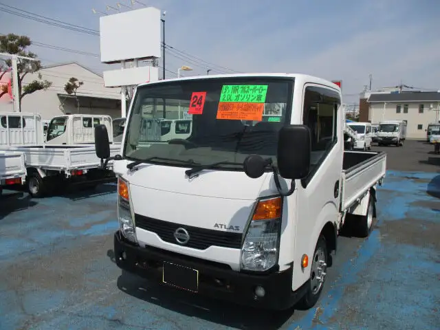 日産 アトラス 小型 平ボディ CBF-SQ2F24 H24の中古トラック画像1