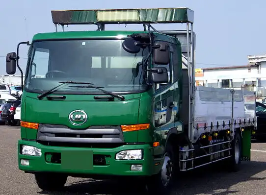 日産UD コンドル 中型/増トン 平ボディ アルミブロック エアサスの中古トラック画像1