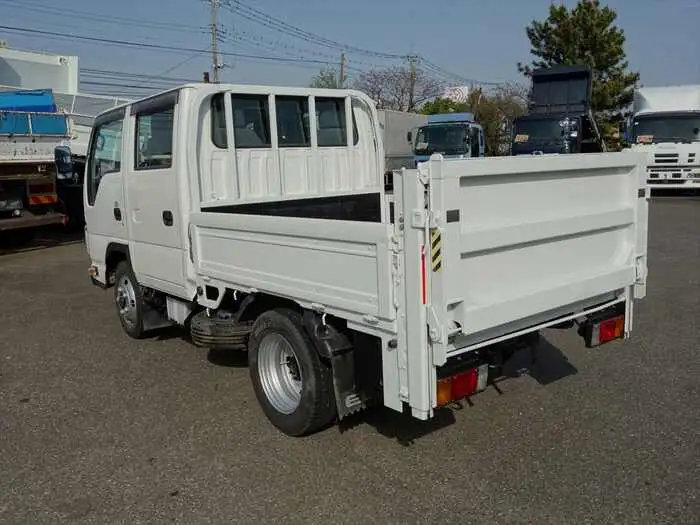 いすゞ エルフ 小型 平ボディ Wキャブ パワーゲートの中古トラック画像5